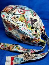 Load image into Gallery viewer, World Traveler Scrub Cap