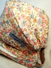 Load image into Gallery viewer, Blue & Pink Bouquet Scrub Cap