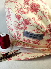 Load image into Gallery viewer, Children Vintage Toile Scrub Cap