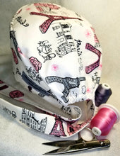 Load image into Gallery viewer, La Vie En Rose Scrub Cap
