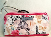 Load image into Gallery viewer, Paris Rose Scrub Cap &amp; Stethoscope Case Set
