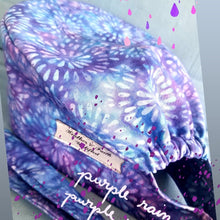 Load image into Gallery viewer, Purple Rain Scrub Cap Scrub Cap
