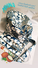 Load image into Gallery viewer, Tiki Teal Scrub Cap
